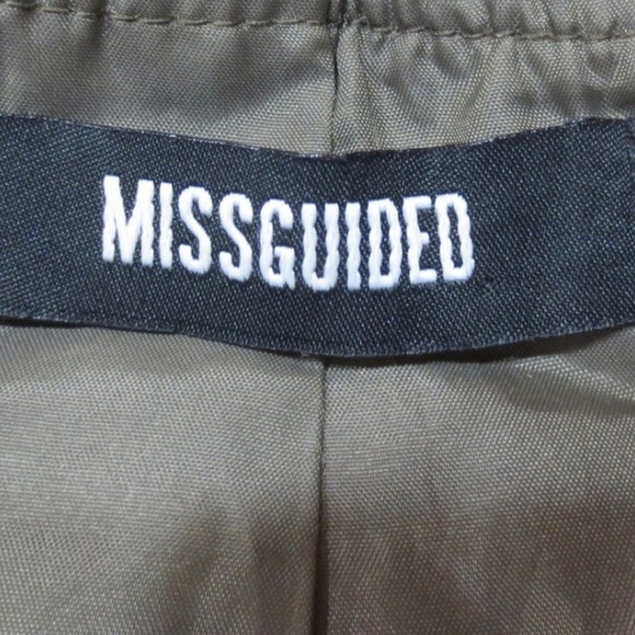 MISSGUIDED BOMBER JACKET OLIVE GREEN - Picture 7 of 7